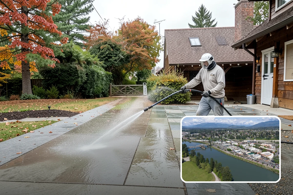 Stucco Soft Wash in Mount Vernon, Skagit County, WA - Cleans porous stucco without chipping its texture