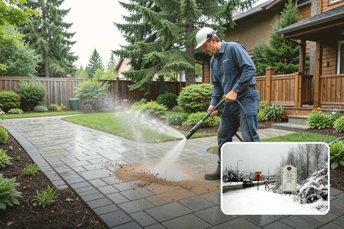 Stucco Soft Wash in Newcastle, King County, WA - Cleans porous stucco without chipping its texture