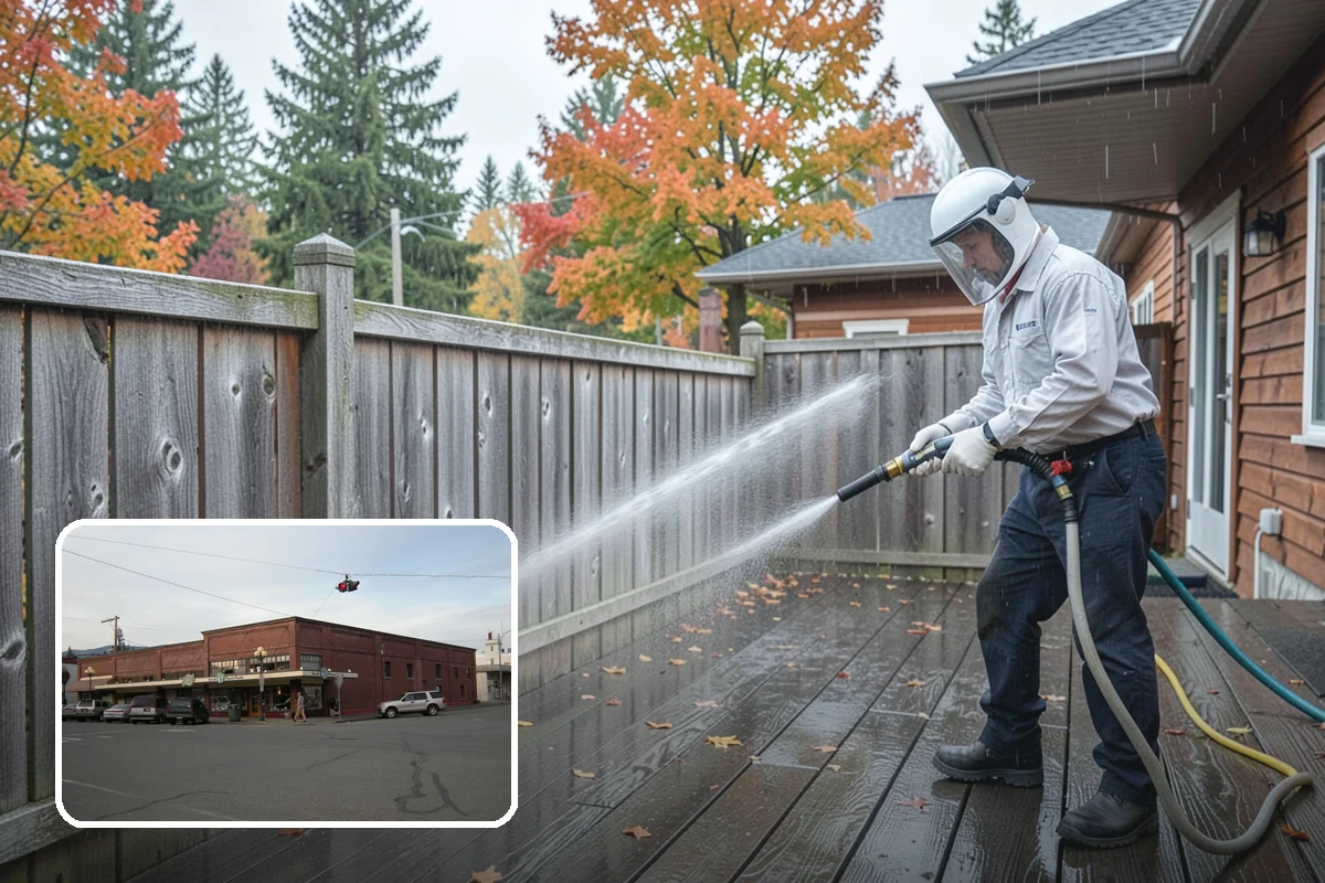 Stucco Soft Wash in Sedro-Woolley, Skagit County, WA - Cleans porous stucco without chipping its texture