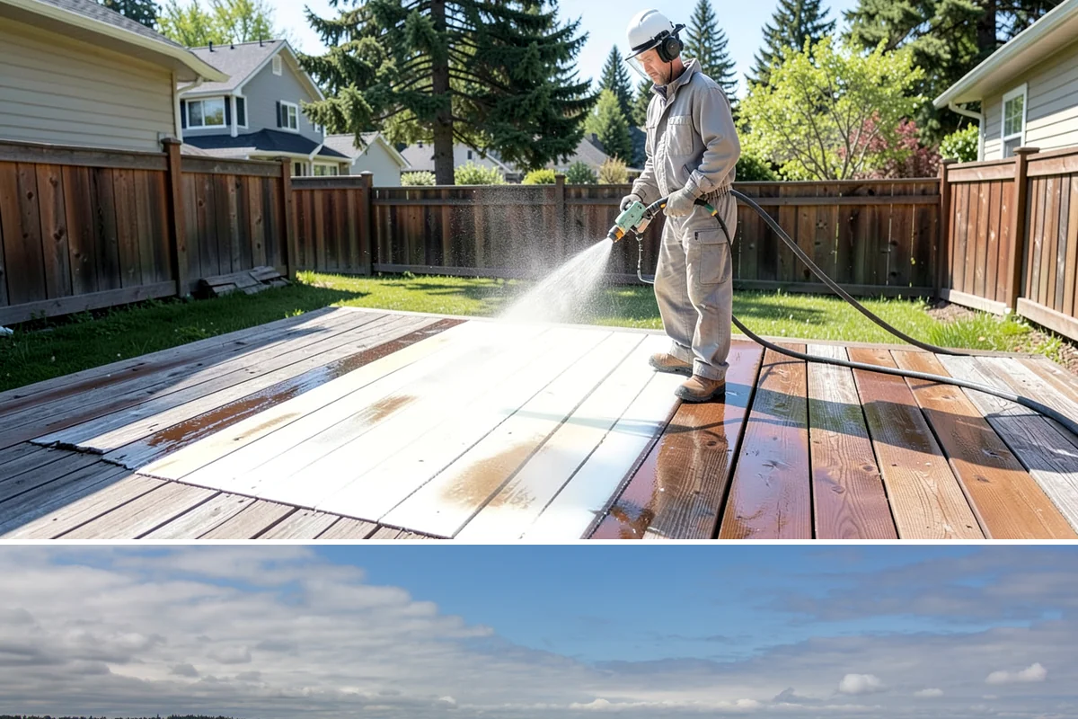 Stucco Soft Wash in University Place, Pierce County, WA - Best in the milder, drier stretches so the porous stucco can dry properly after washing.
