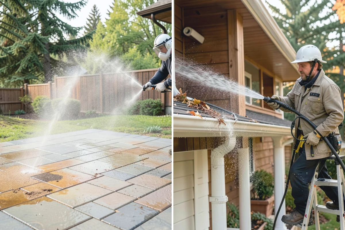 Surface Cleaning in Auburn, King County, WA - Clear the flat surface of loose debris