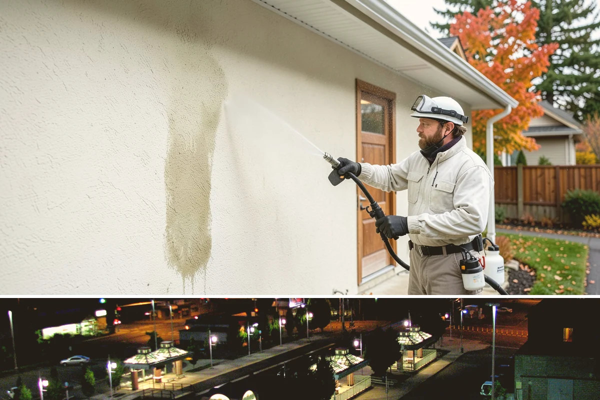 Surface Cleaning in Auburn, King County, WA - Best in the drier spring-through-fall window, though it handles algae buildup effectively whenever surfaces need attention.