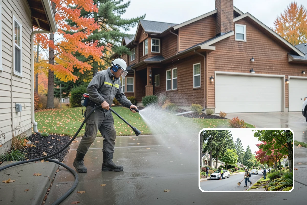 Surface Cleaning in Beaux Arts Village, King County, WA - Delivers streak-free, even results on large flat surfaces