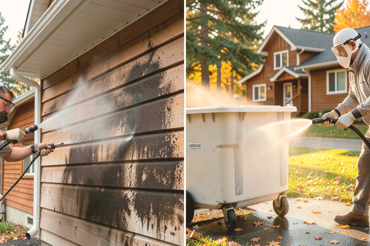 Surface Cleaning in Bellevue, King County, WA - Clear the flat surface of loose debris