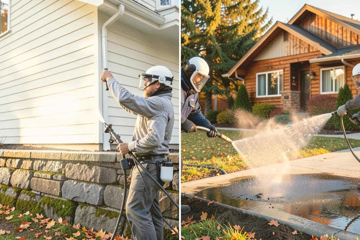 Surface Cleaning in Bothell, King County, WA - Clear the flat surface of loose debris