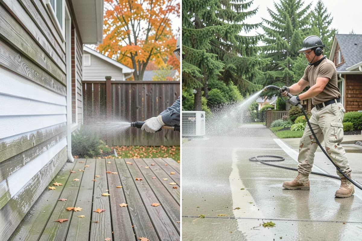Surface Cleaning in Carnation, King County, WA - Clear the flat surface of loose debris