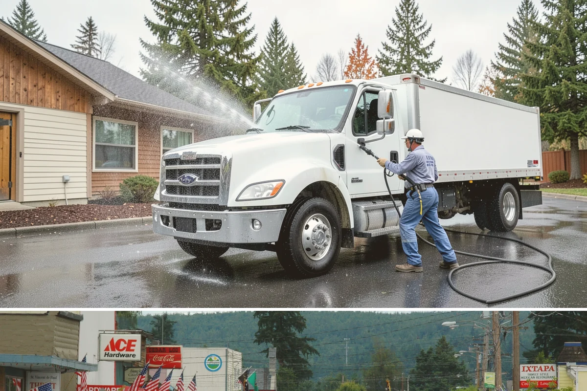 Surface Cleaning in Carnation, King County, WA - Best in the drier spring-through-fall window, though it handles algae buildup effectively whenever surfaces need attention.