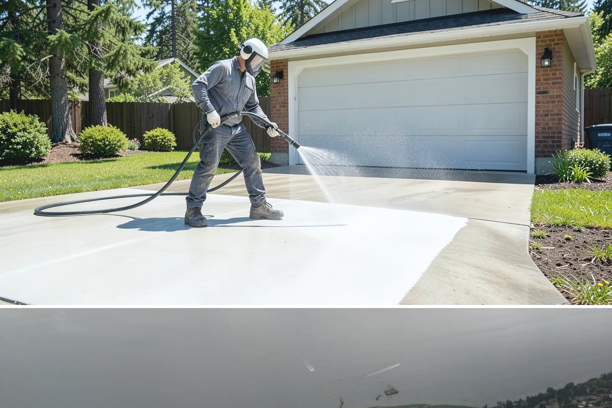 Surface Cleaning in Des Moines, King County, WA - Best in the drier spring-through-fall window, though it handles algae buildup effectively whenever surfaces need attention.