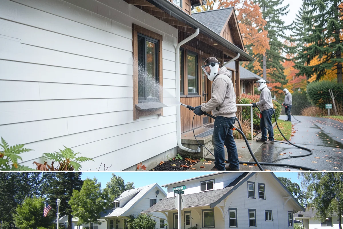 Surface Cleaning in DuPont, Pierce County, WA - Best in the drier spring-through-fall window, though it handles algae buildup effectively whenever surfaces need attention.