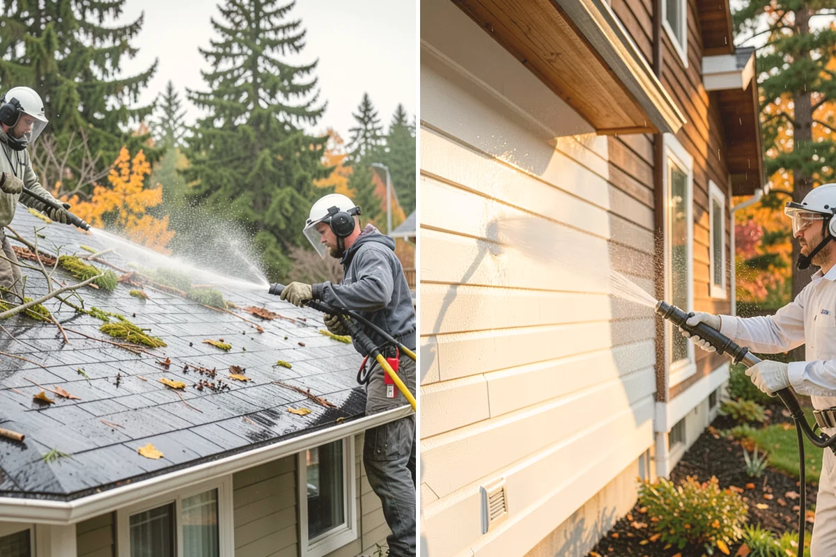 Surface Cleaning in Eatonville, Pierce County, WA - Clear the flat surface of loose debris