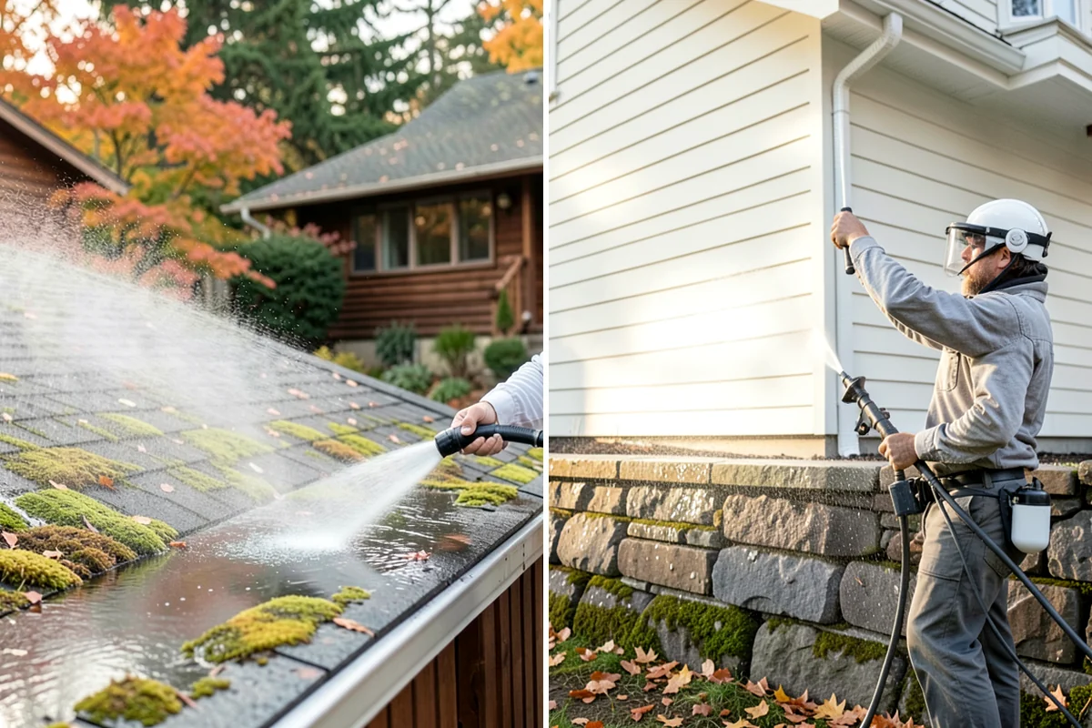Surface Cleaning in Everett, Snohomish County, WA - Clear the flat surface of loose debris