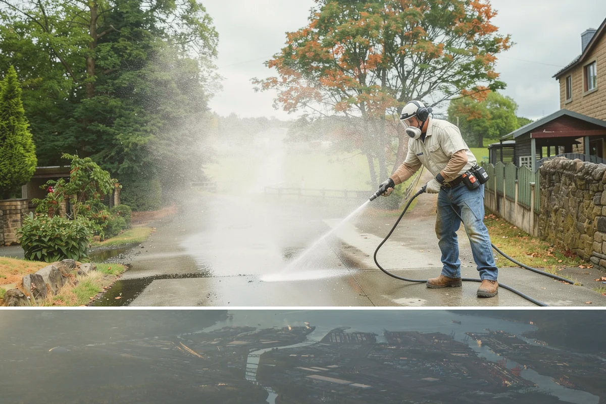 Surface Cleaning in Fife, Pierce County, WA - Best in the drier spring-through-fall window, though it handles algae buildup effectively whenever surfaces need attention.