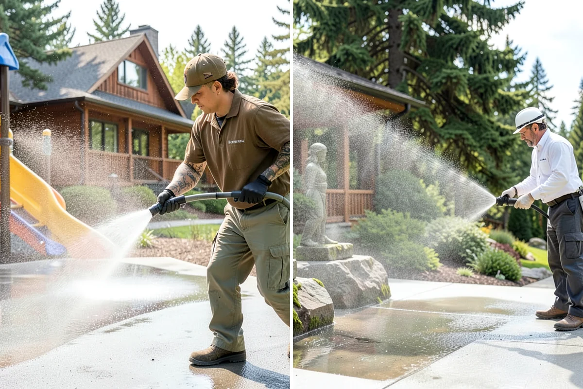 Surface Cleaning in Lyman, Skagit County, WA - Clear the flat surface of loose debris