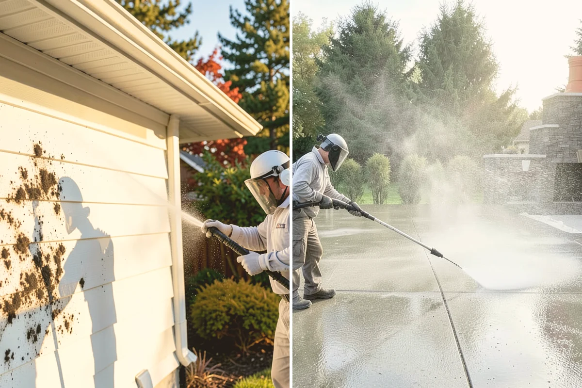 Surface Cleaning in Lynnwood, Snohomish County, WA - Clear the flat surface of loose debris