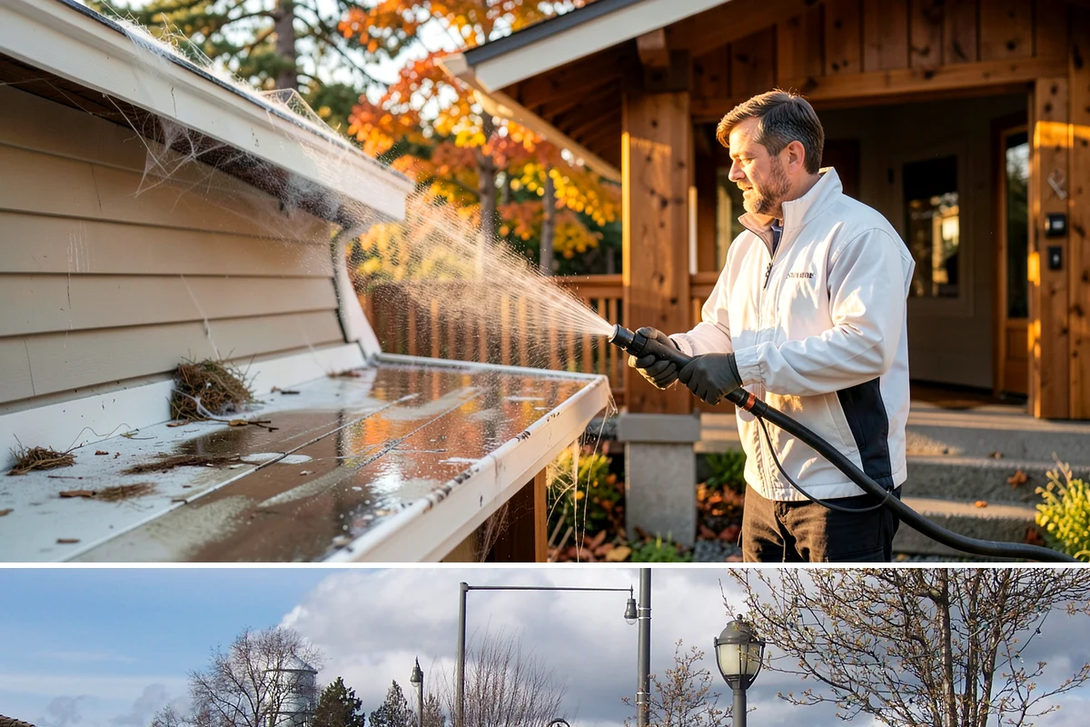 Surface Cleaning in Marysville, Snohomish County, WA - Best in the drier spring-through-fall window, though it handles algae buildup effectively whenever surfaces need attention.