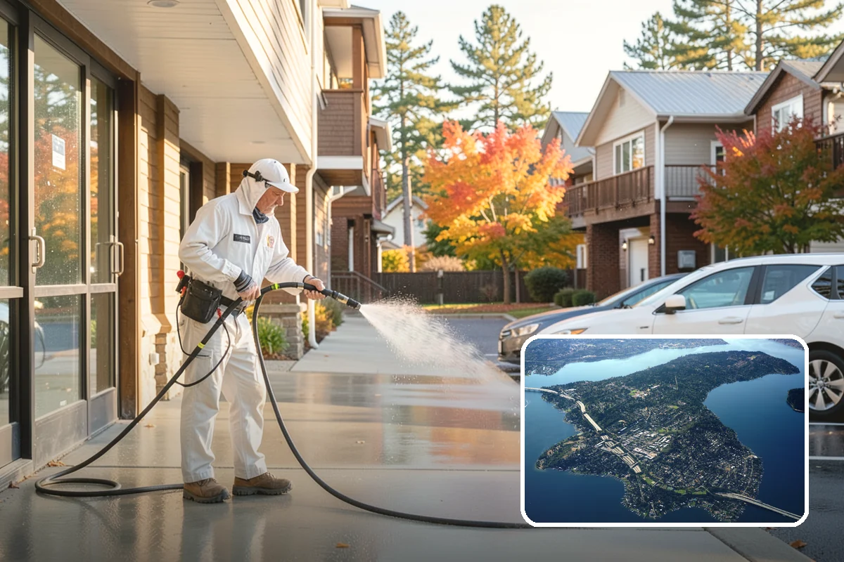 Surface Cleaning in Mercer Island, King County, WA - Delivers streak-free, even results on large flat surfaces