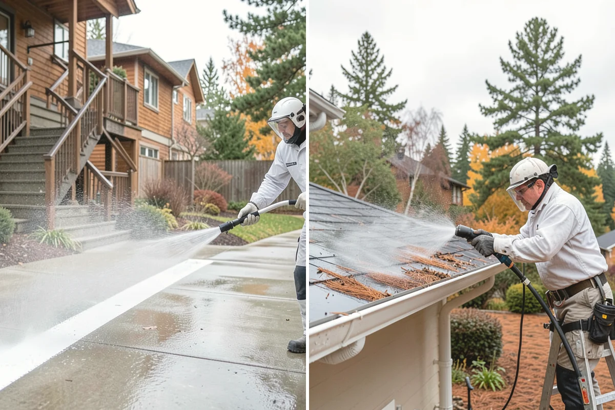 Surface Cleaning in Monroe, Snohomish County, WA - Clear the flat surface of loose debris