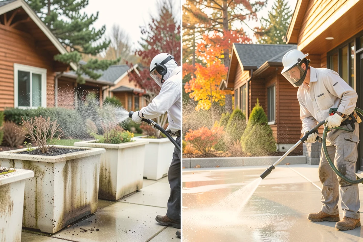 Surface Cleaning in Mount Vernon, Skagit County, WA - Clear the flat surface of loose debris