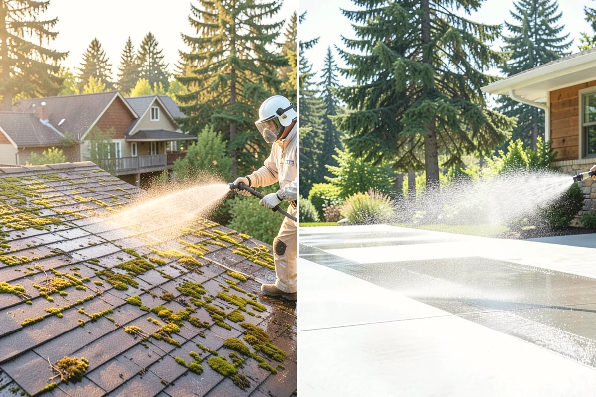 Surface Cleaning in Mukilteo, Snohomish County, WA - Clear the flat surface of loose debris