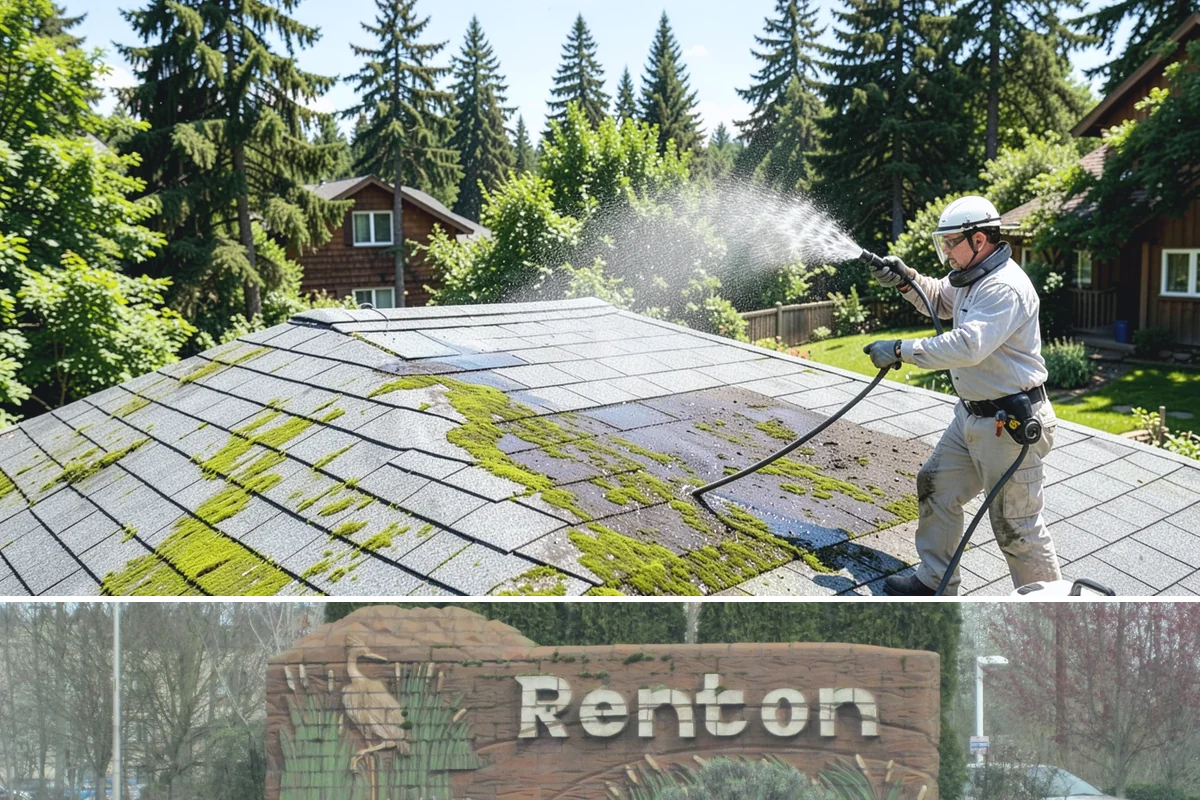 Surface Cleaning in Renton, King County, WA - Best in the drier spring-through-fall window, though it handles algae buildup effectively whenever surfaces need attention.