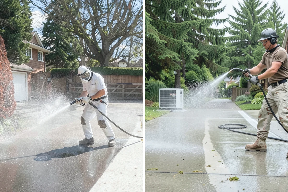 Surface Cleaning in Roy, Pierce County, WA - Clear the flat surface of loose debris