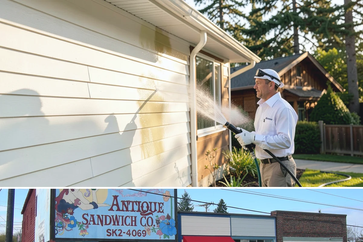 Surface Cleaning in Ruston, Pierce County, WA - Best in the drier spring-through-fall window, though it handles algae buildup effectively whenever surfaces need attention.