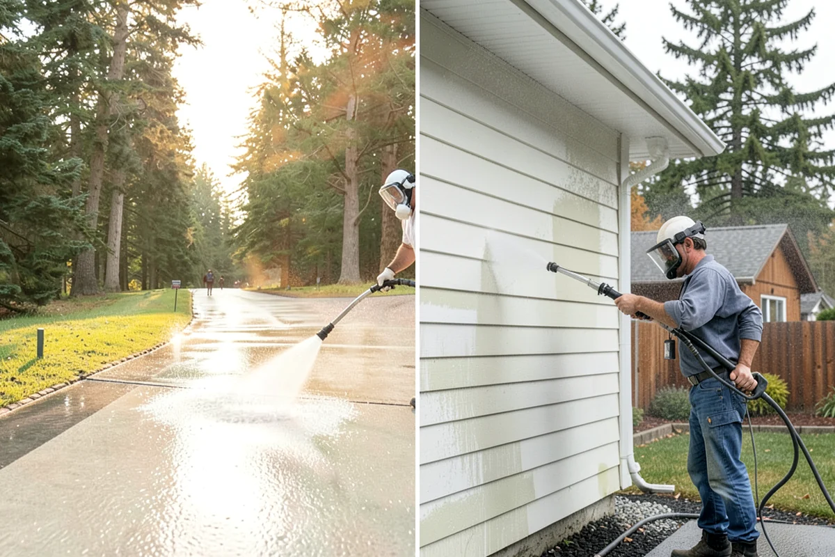 Surface Cleaning in Shoreline, King County, WA - Clear the flat surface of loose debris