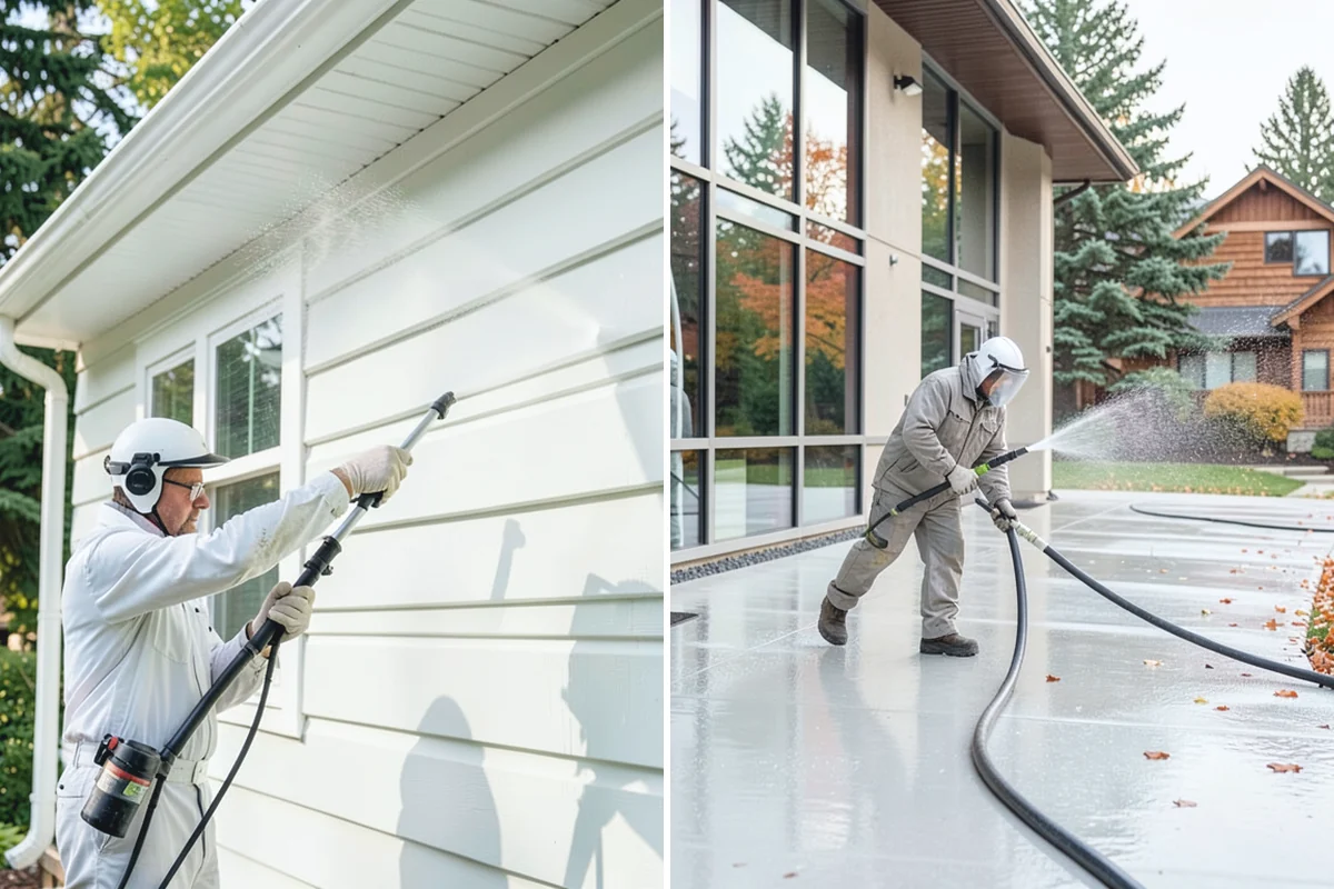 Surface Cleaning in Wilkeson, Pierce County, WA - Clear the flat surface of loose debris