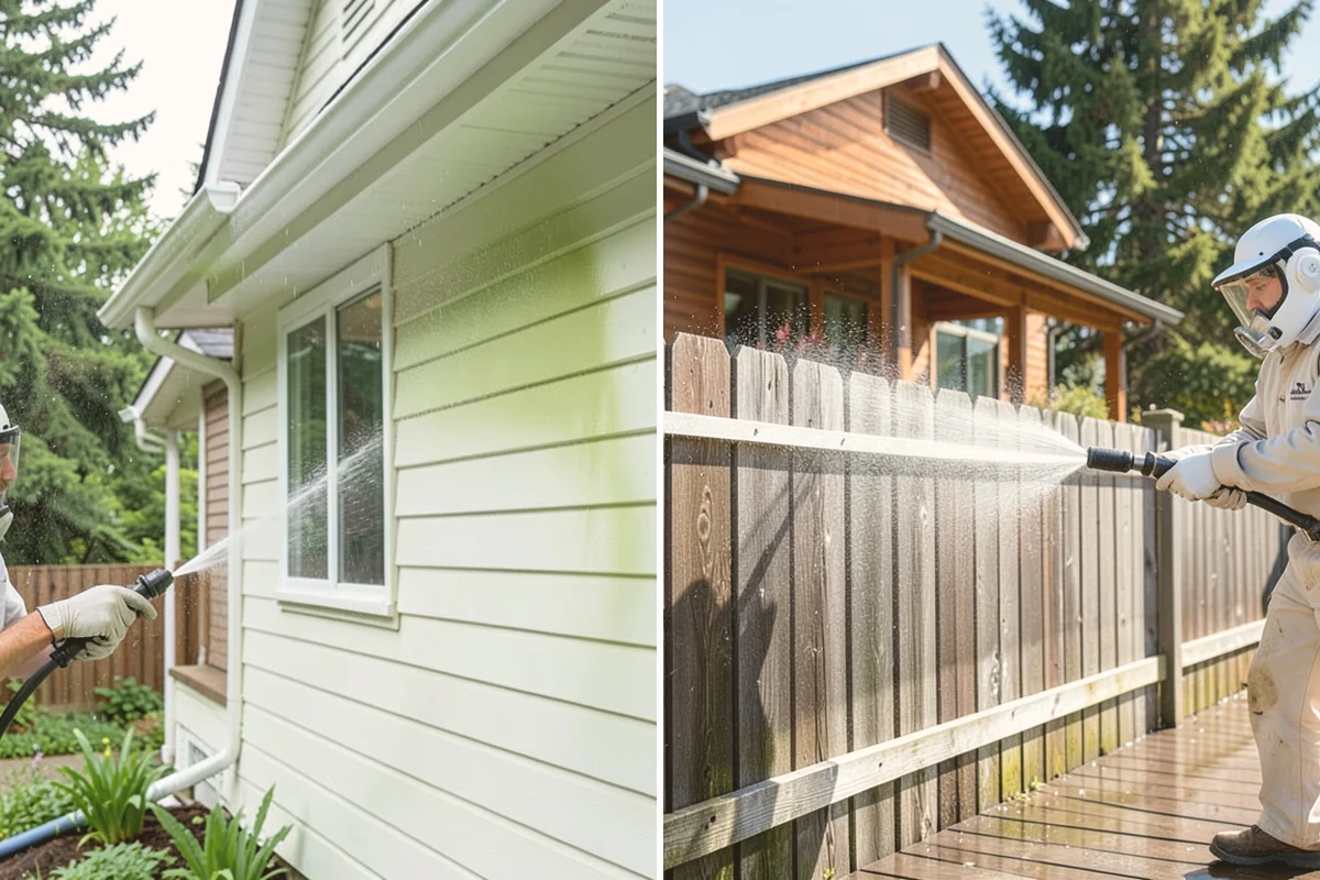 Swing Set Washing in Bellevue, King County, WA - Inspect the frame, seats, and hardware