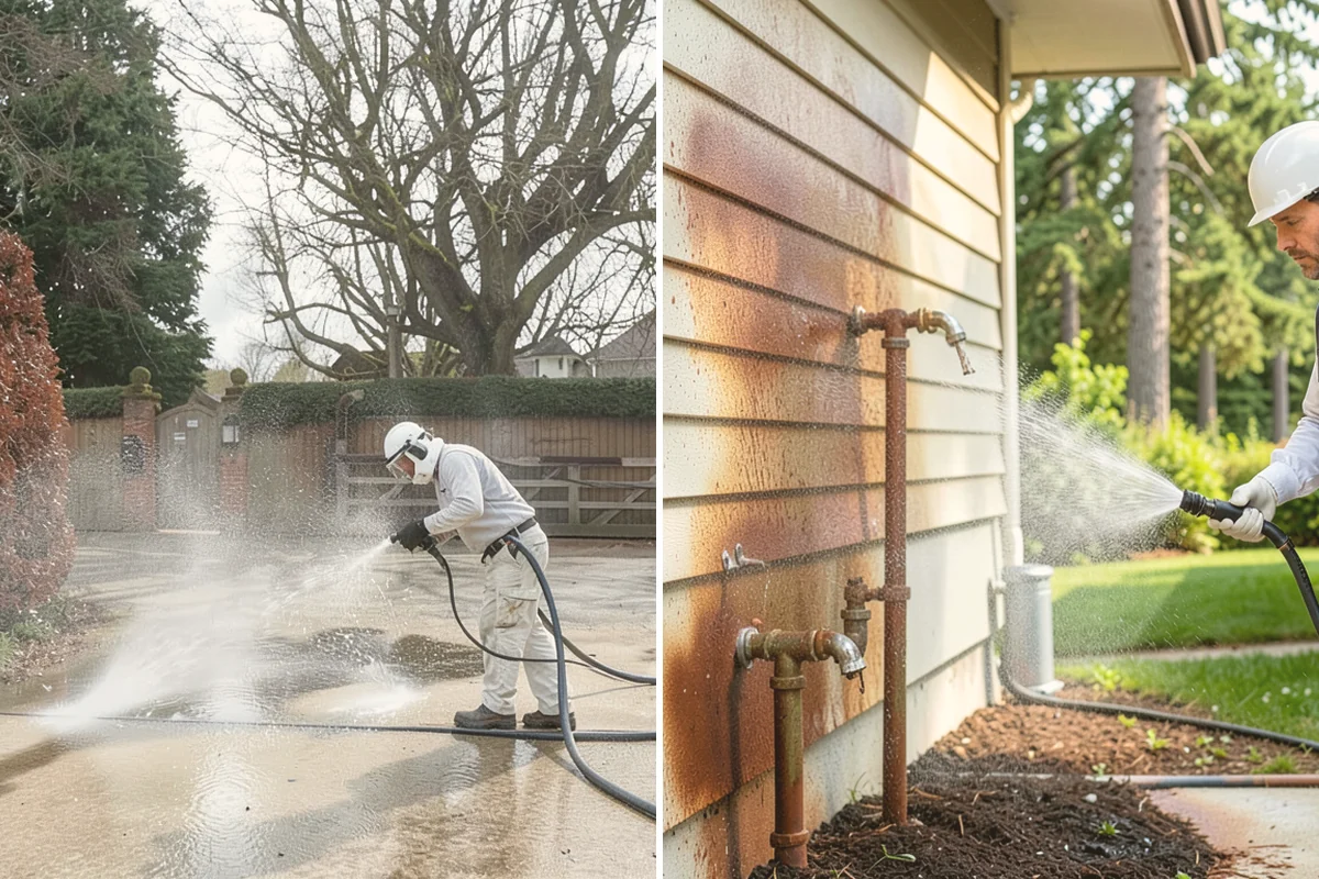 Swing Set Washing in Brier, Snohomish County, WA - Inspect the frame, seats, and hardware