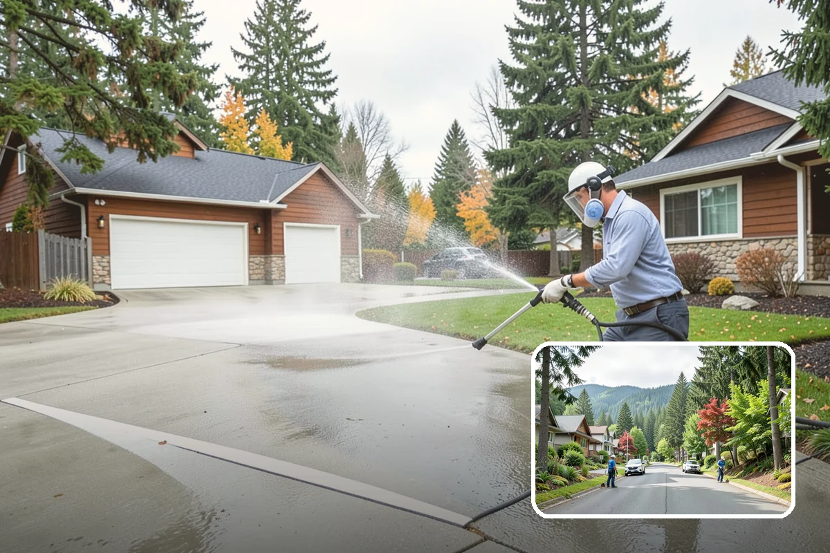 Swing Set Washing in Darrington, Snohomish County, WA - Clears mildew from wood frames and grime from metal