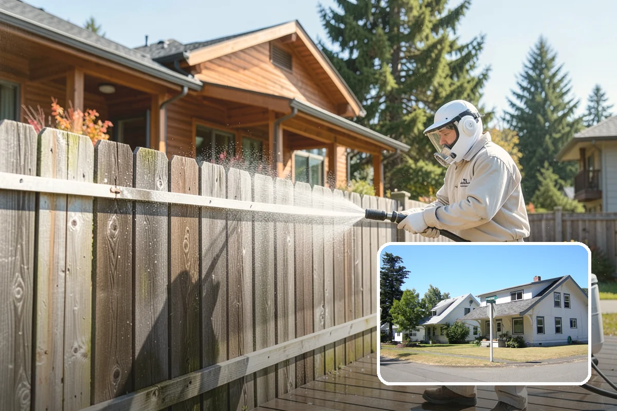 Swing Set Washing in DuPont, Pierce County, WA - Clears mildew from wood frames and grime from metal