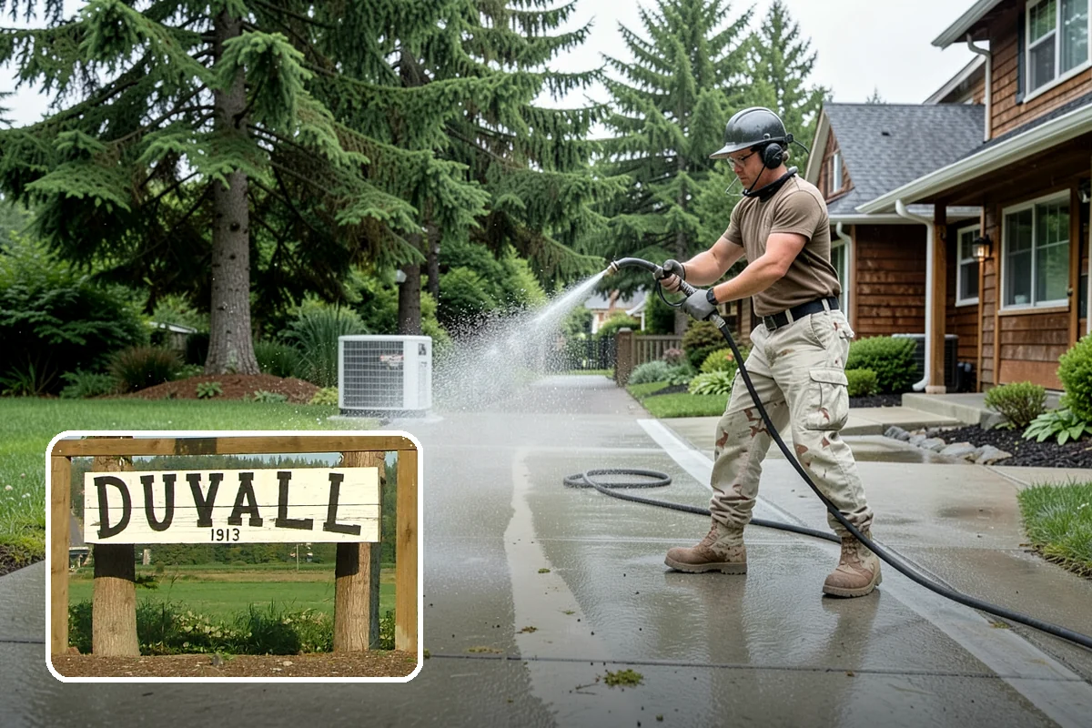 Swing Set Washing in Duvall, King County, WA - Clears mildew from wood frames and grime from metal