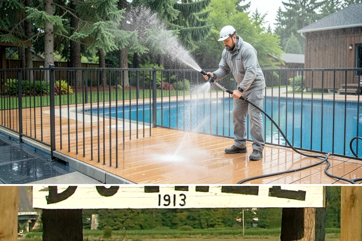 Swing Set Washing in Duvall, King County, WA - Spring is the right time to wash off the winter's mildew and get the swing set ready for the active summer months.
