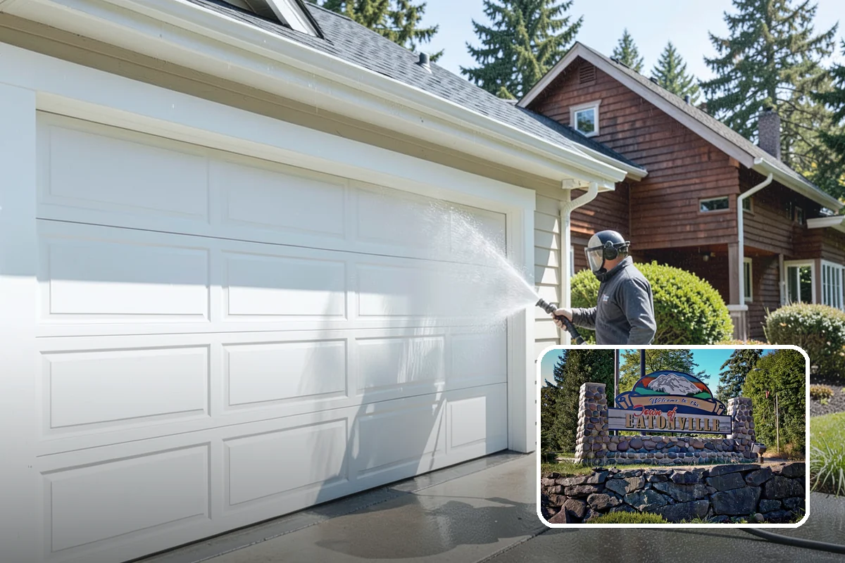 Swing Set Washing in Eatonville, Pierce County, WA - Clears mildew from wood frames and grime from metal
