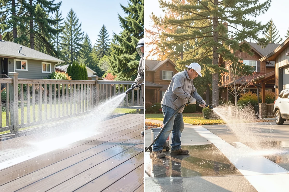 Swing Set Washing in Marysville, Snohomish County, WA - Inspect the frame, seats, and hardware