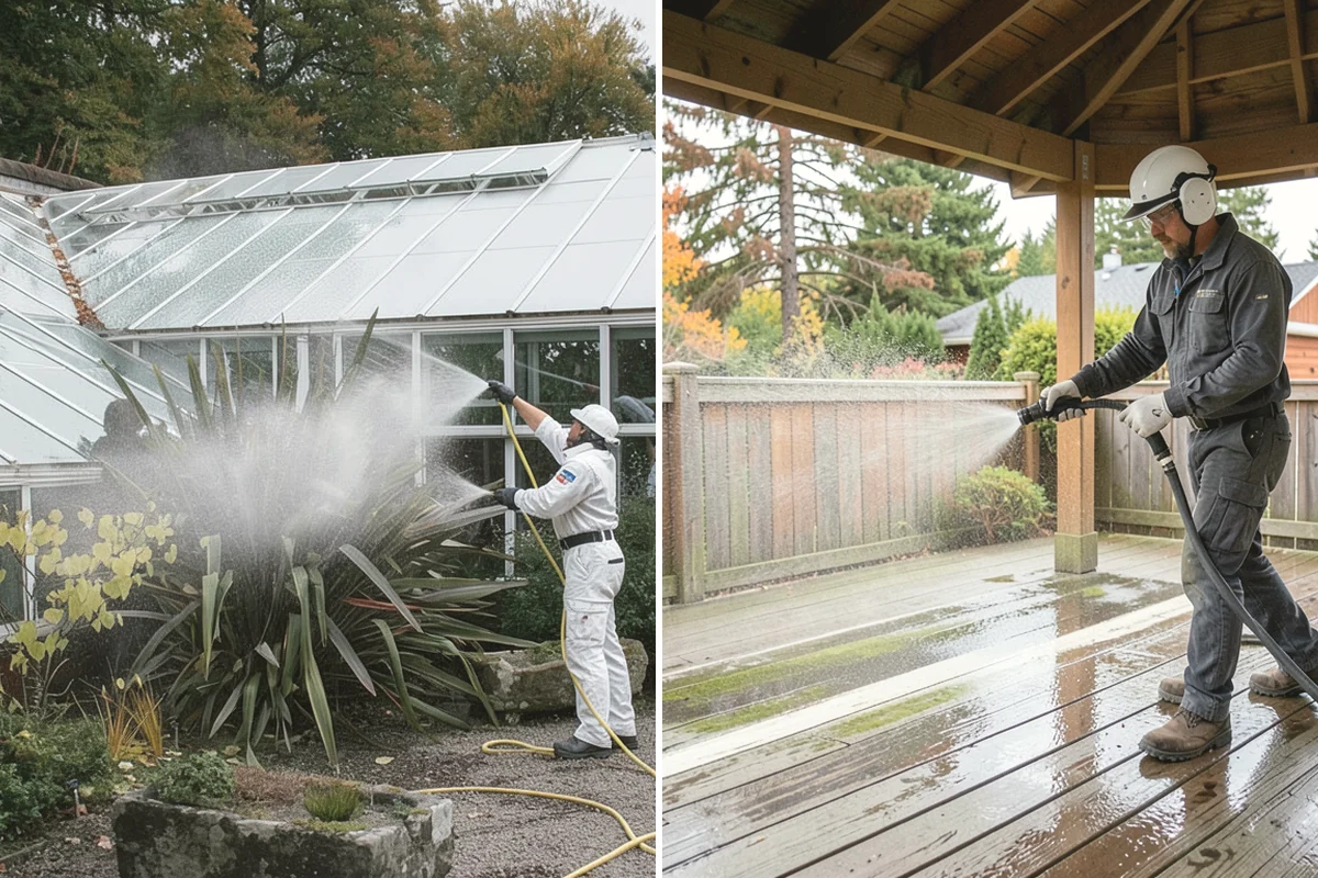 Swing Set Washing in Mercer Island, King County, WA - Inspect the frame, seats, and hardware