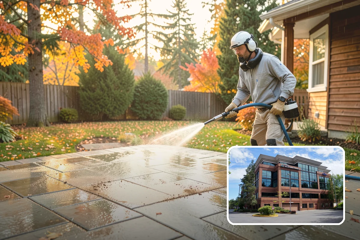Swing Set Washing in Mountlake Terrace, Snohomish County, WA - Clears mildew from wood frames and grime from metal