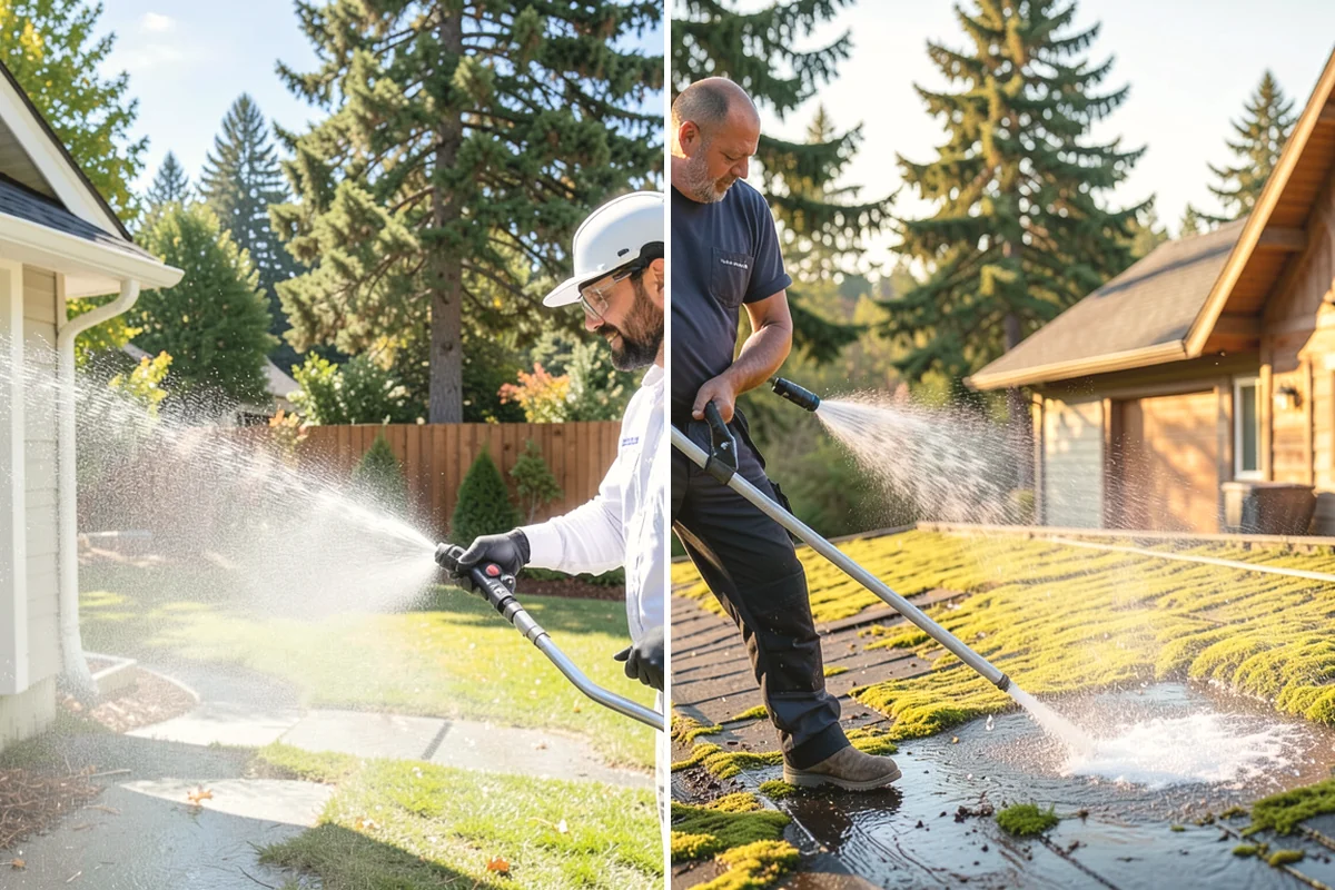 Swing Set Washing in Oak Harbor, Island County, WA - Inspect the frame, seats, and hardware