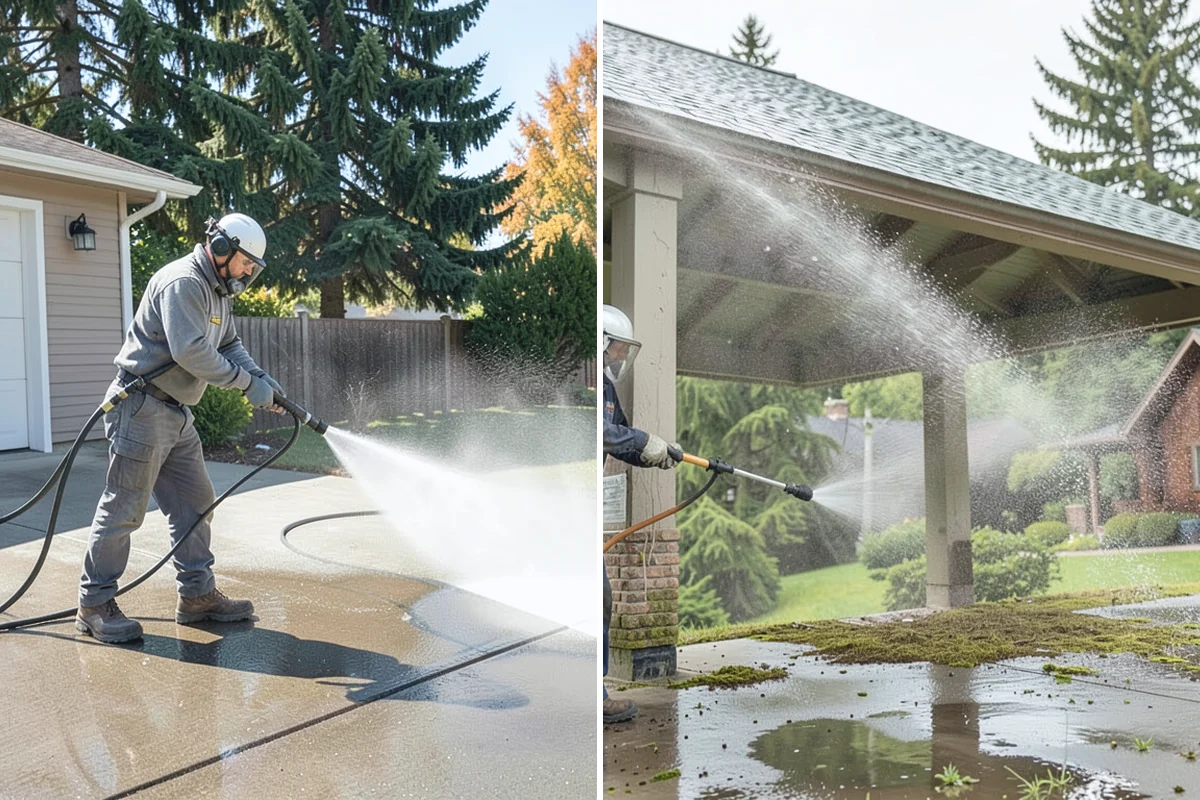 Swing Set Washing in Redmond, King County, WA - Inspect the frame, seats, and hardware