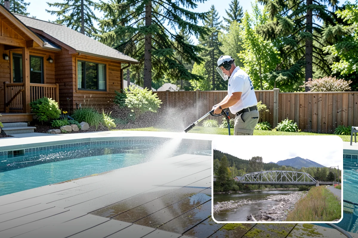 Swing Set Washing in Skykomish, King County, WA - Clears mildew from wood frames and grime from metal