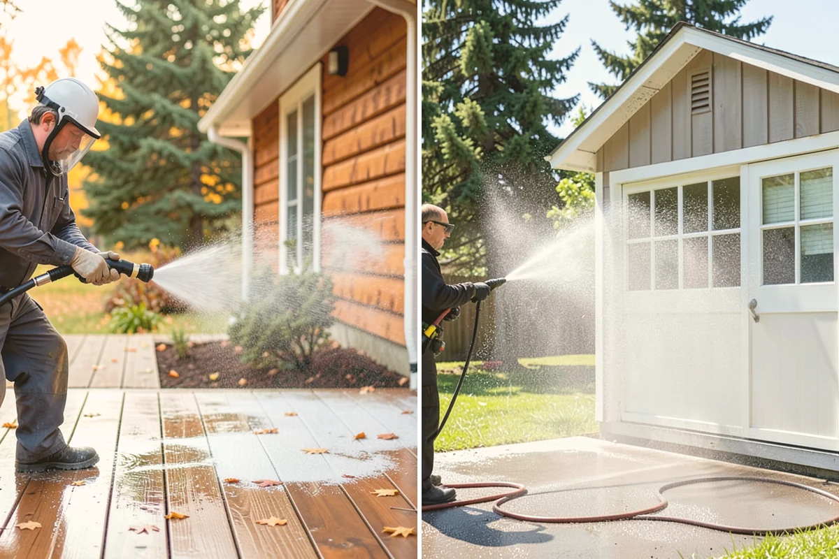 Swing Set Washing in Stanwood, Snohomish County, WA - Inspect the frame, seats, and hardware