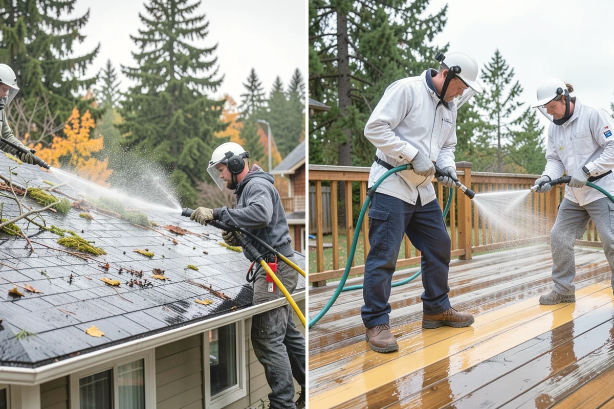 Swing Set Washing in Tacoma, Pierce County, WA - Inspect the frame, seats, and hardware