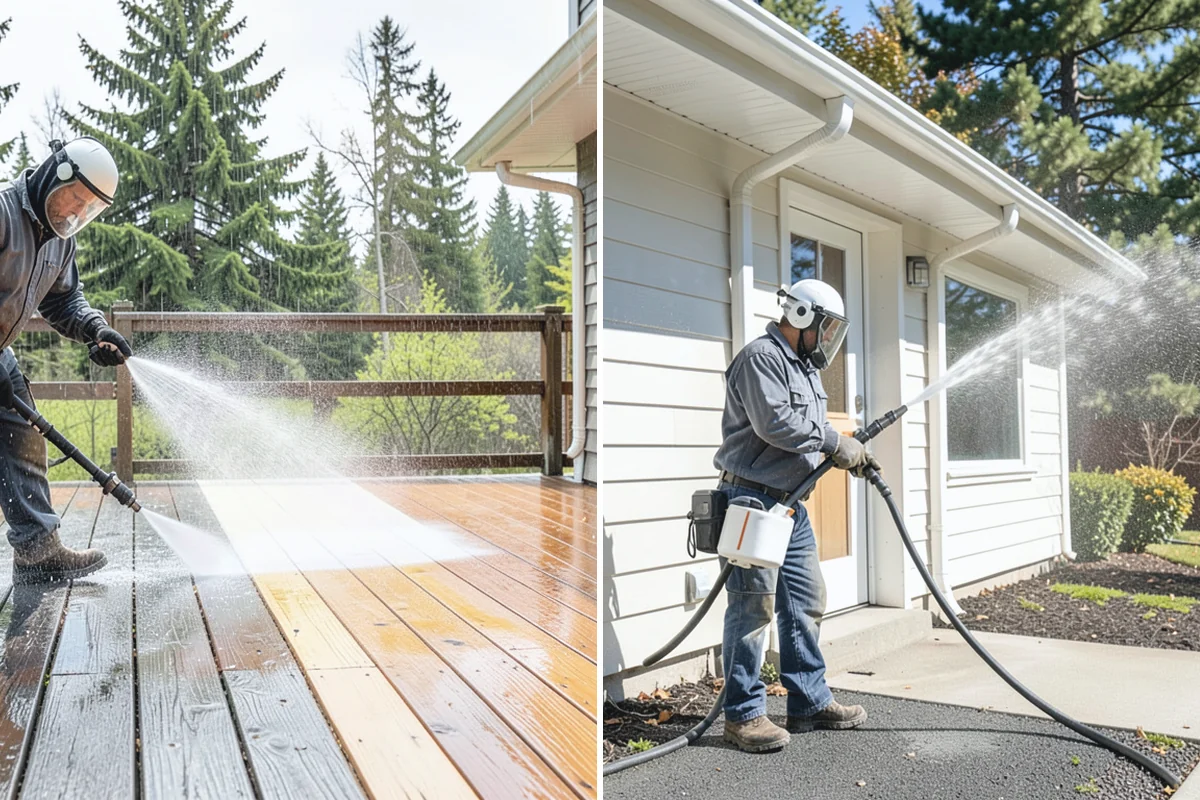 Swing Set Washing in Wilkeson, Pierce County, WA - Inspect the frame, seats, and hardware