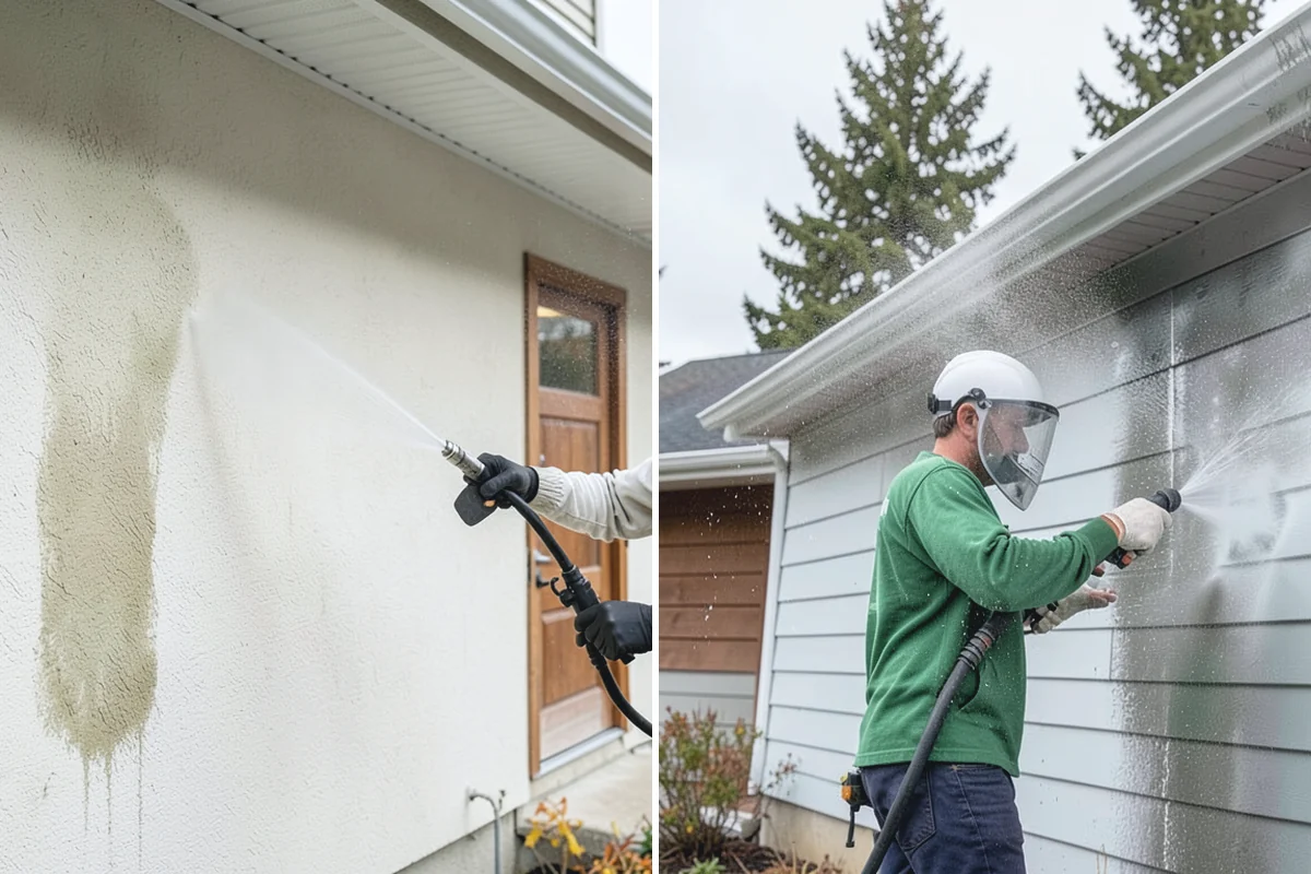 Tennis Court Cleaning in Auburn, King County, WA - Sweep debris and inspect the coating condition