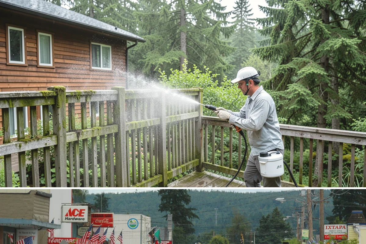 Tennis Court Cleaning in Carnation, King County, WA - Schedule tennis court cleaning in early summer so the surface is dry, gripped, and ready for peak play.