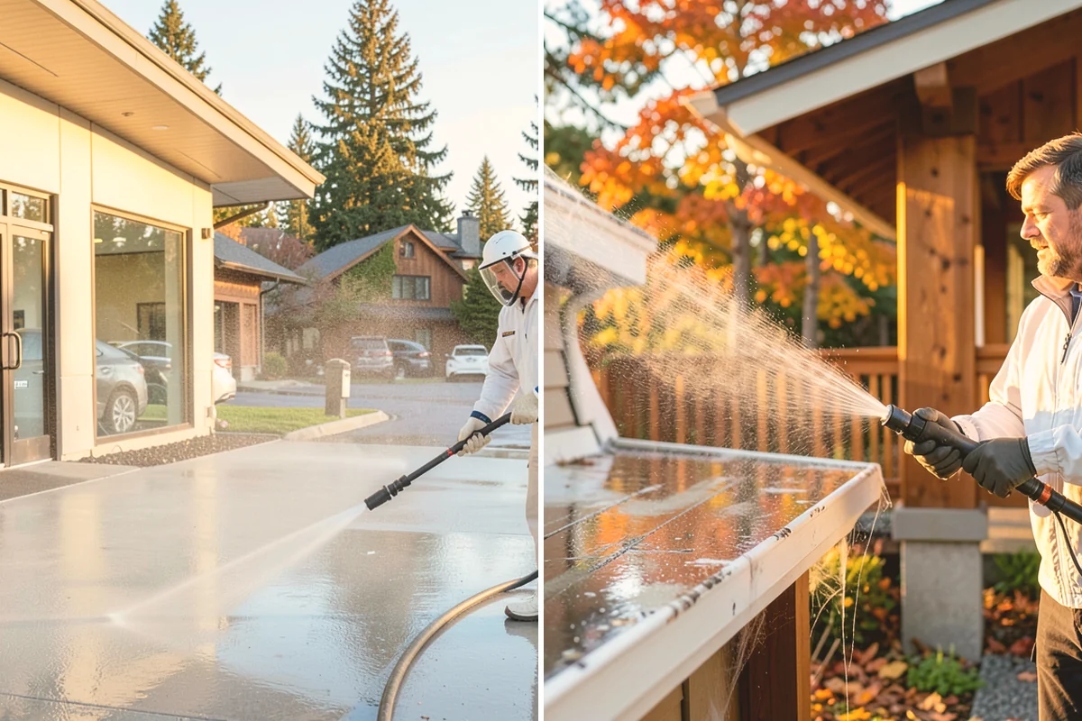 Tennis Court Cleaning in Eatonville, Pierce County, WA - Sweep debris and inspect the coating condition