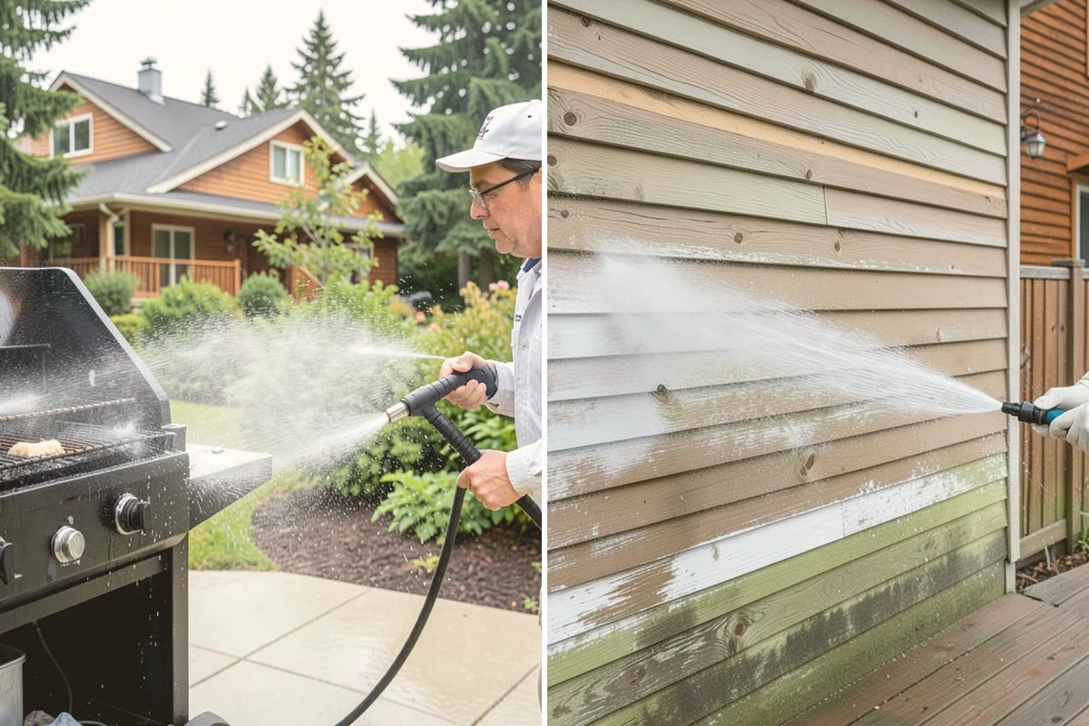 Tennis Court Cleaning in Edmonds, Snohomish County, WA - Sweep debris and inspect the coating condition