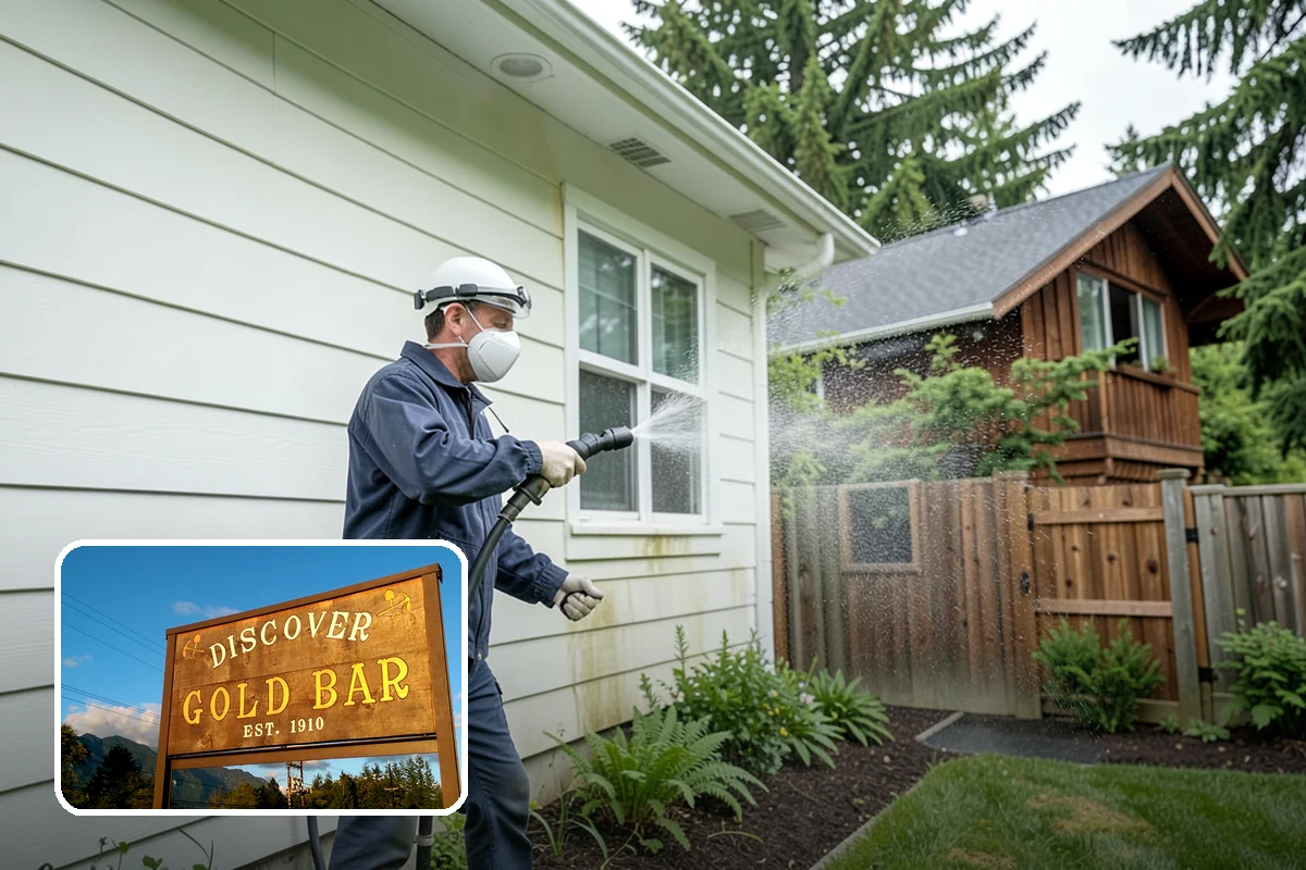 Tennis Court Cleaning in Gold Bar, Snohomish County, WA - Removes algae film without abrading the acrylic texture