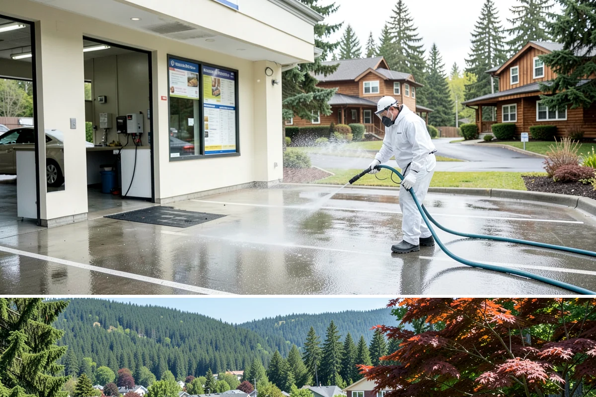 Tennis Court Cleaning in Index, Snohomish County, WA - Schedule tennis court cleaning in early summer so the surface is dry, gripped, and ready for peak play.